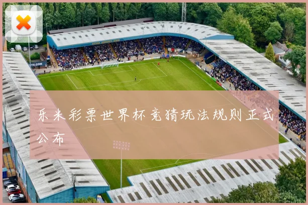 乐米彩票世界杯竞猜玩法规则正式公布