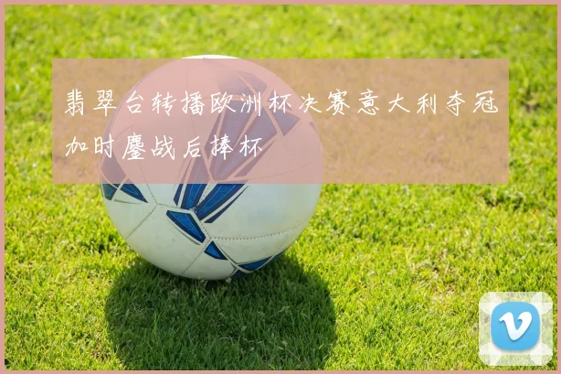 翡翠台转播欧洲杯决赛意大利夺冠加时鏖战后捧杯
