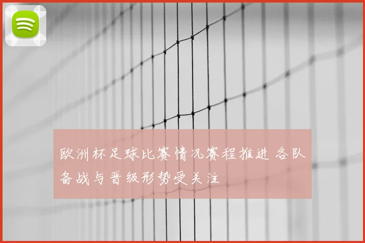 欧洲杯足球比赛情况赛程推进 各队备战与晋级形势受关注